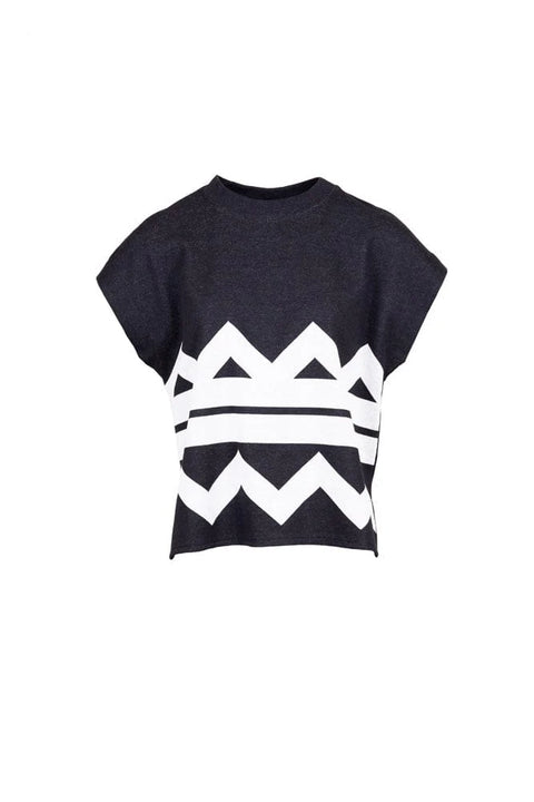 Peruzzi W25158 zigzag top