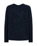 MMThora V-Neck Knit Salute navy