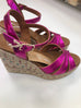 Viguera 24126 Cerise Pink Wedge Sandal