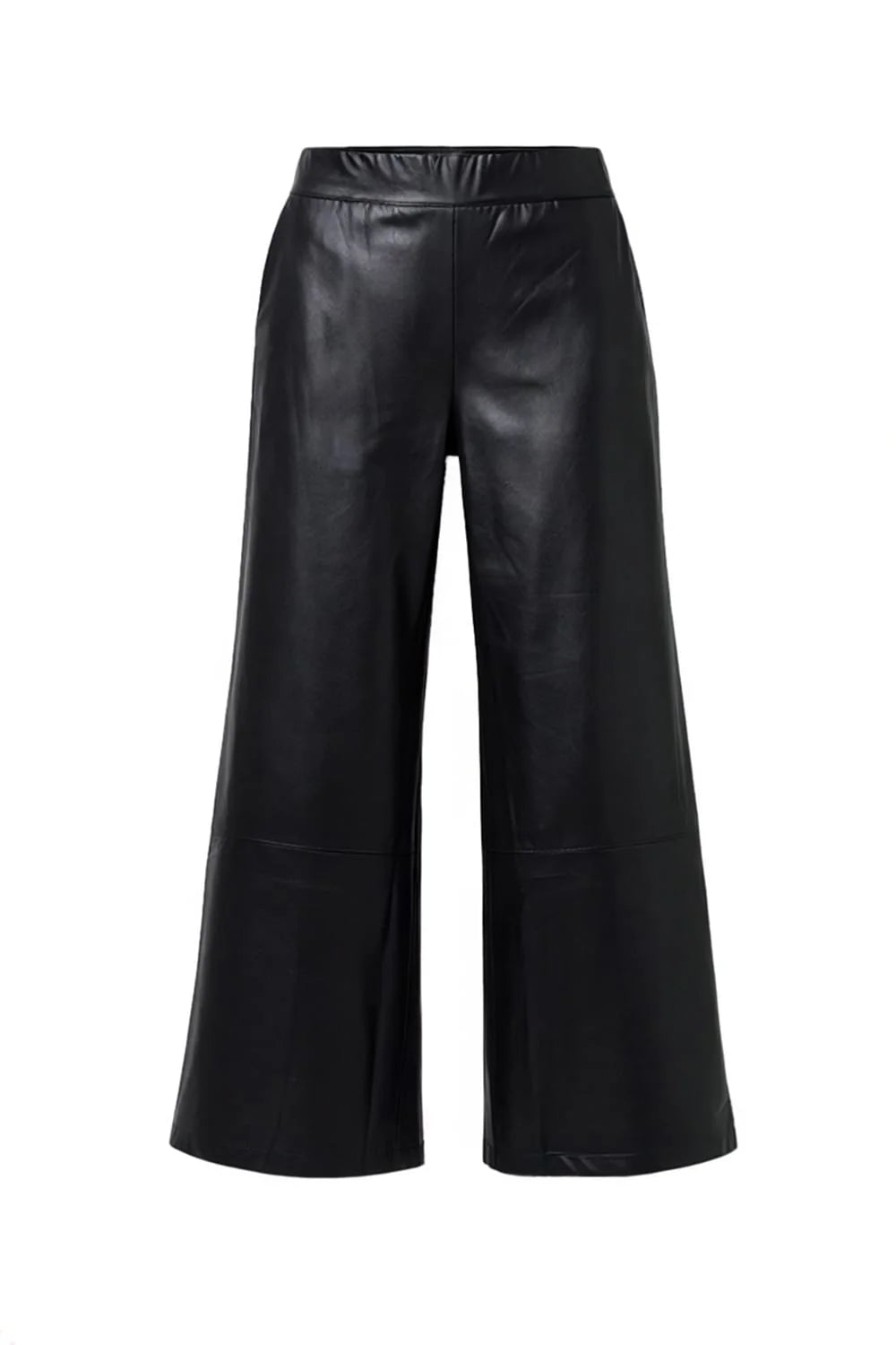 Peruzzi Black faux leather trouser 182