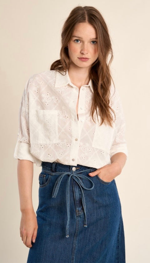 Molly Off white shirt