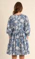 Molly blue diviya dress