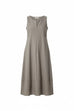 Peruzzi S26509 Technical sleeveless dress Taupe