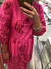 SL 24077 Pink broderie Anglaise smock style dress