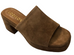 Lodi Taupe suede Mule 24081