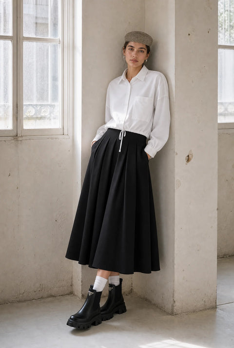 Jane Lushka Carmen Blouse Tech Jersey