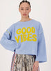 ME369 Laurel Sweater blue sky