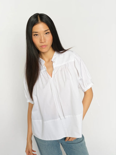 Mos Mosh MMTarima White Cotton Blouse