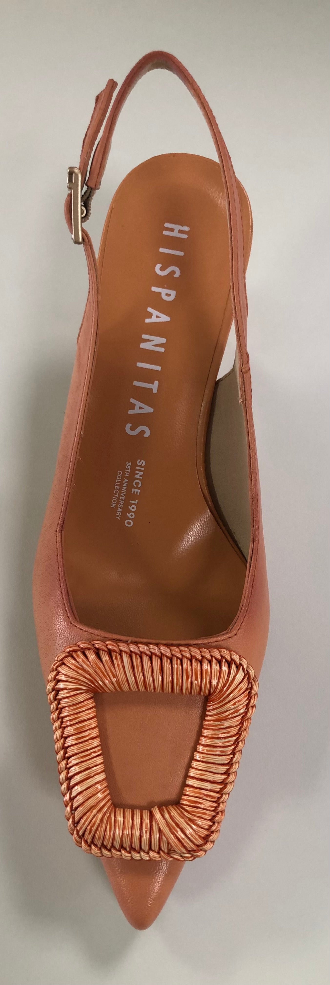 Hispanitas 25018 coral slingback