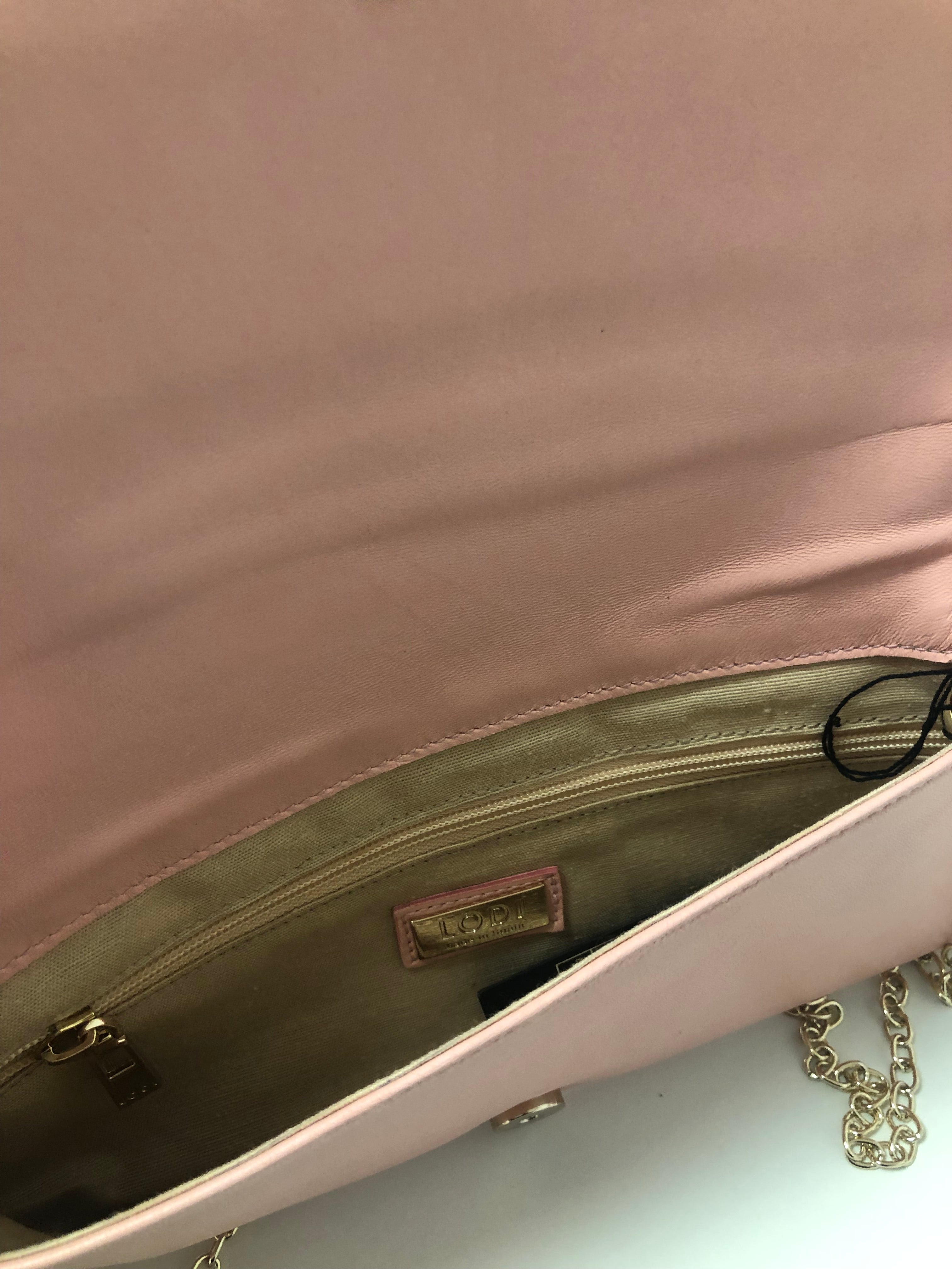 Lodi  25014 pink clutch