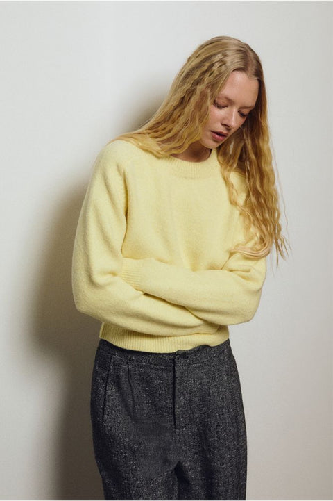 Molly Yellow Knitted Sweater