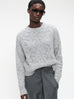 Jane Lushka Alpaca Knitted Top Ecru