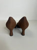 Lodi 261103 Lodi Chestnut Brown Suede Heel