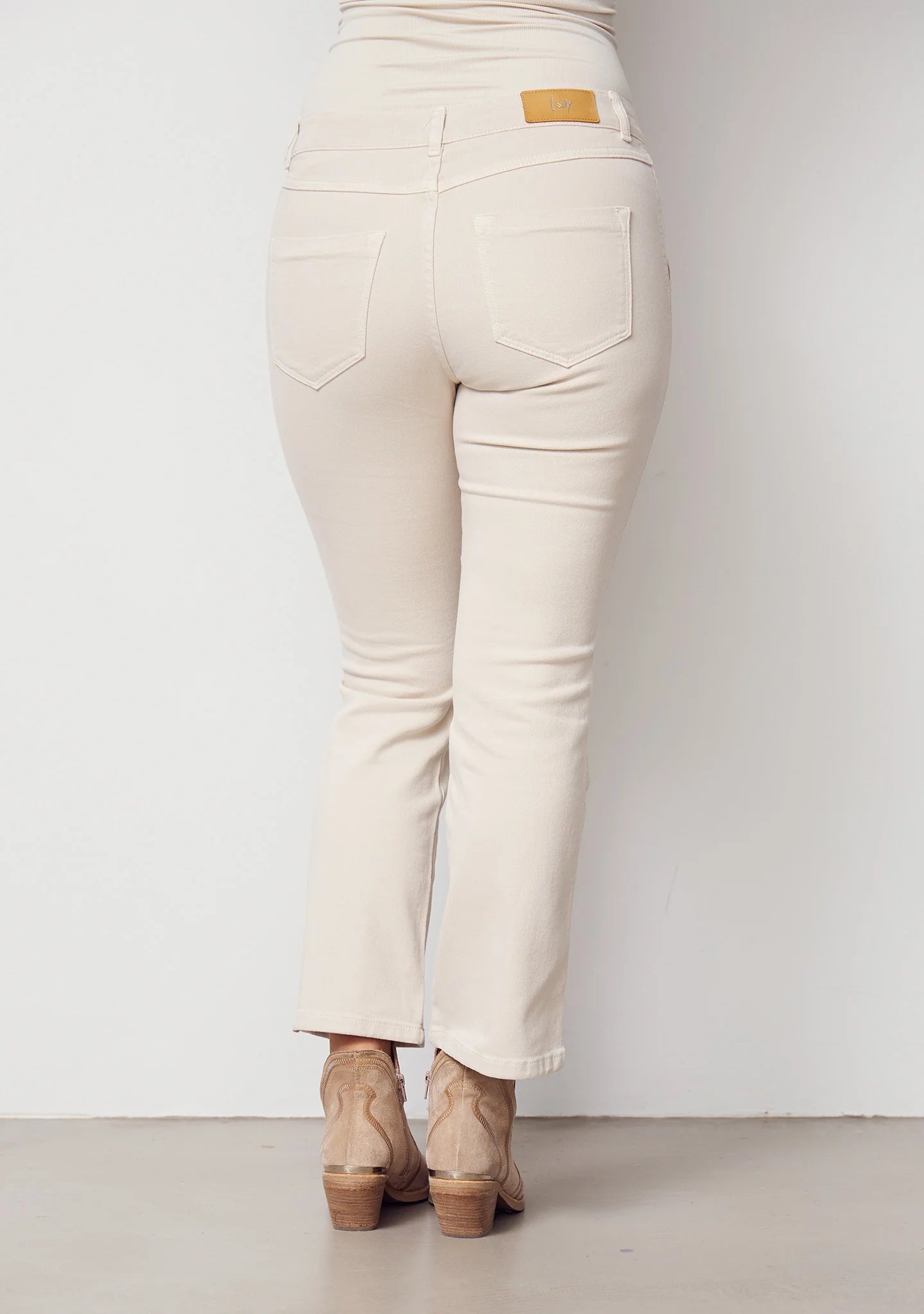 Isay Como Twill Flare Pant - Desert