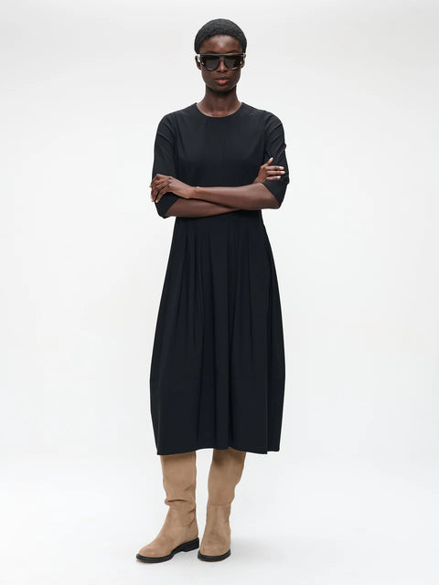 Jane Lushka Black Jersey Dress