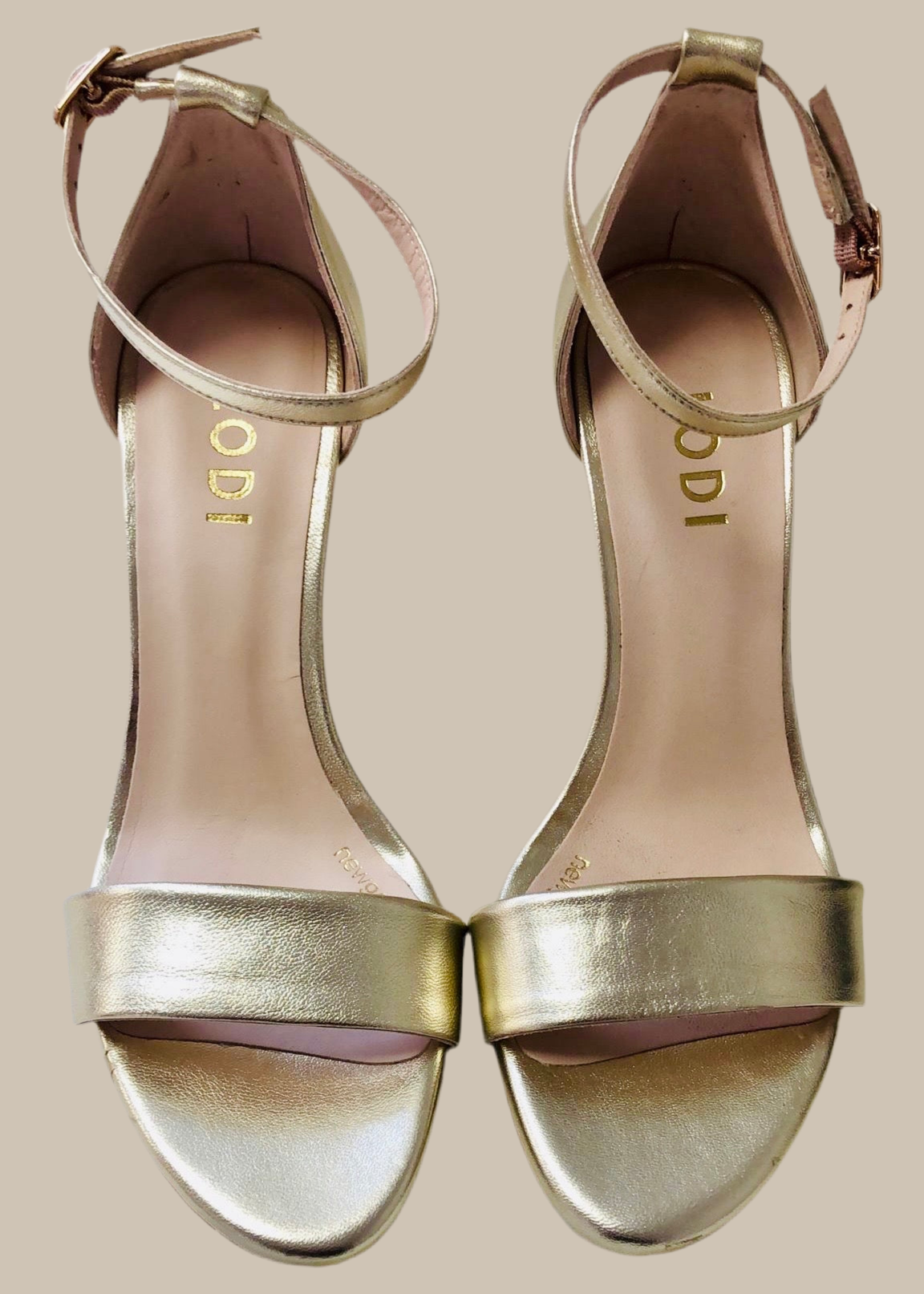 Lodi Gold Sandal 21122