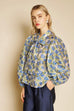 Sister Jane Iris Jacquard Box Blouse