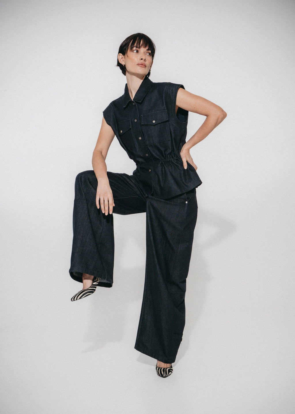 Jane Lushka Viva Indigo Barel Jeans