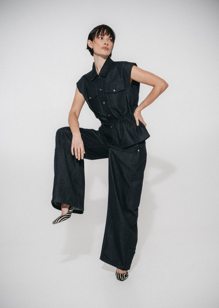 Jane Lushka Viva Indigo Barel Jeans