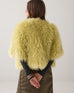 Summum Jacket Faux Furry Misty Lime