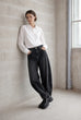 Jane Lushka Stery Embroidered Poplin Blouse