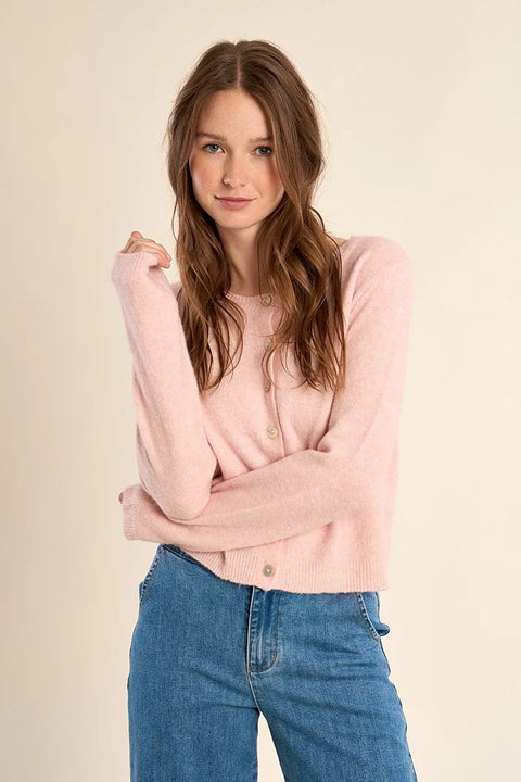 Molly pink cardigan