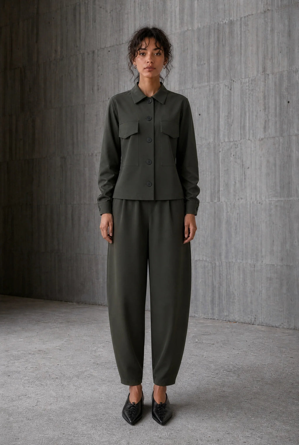 Jane Lushka Benot Army Pants