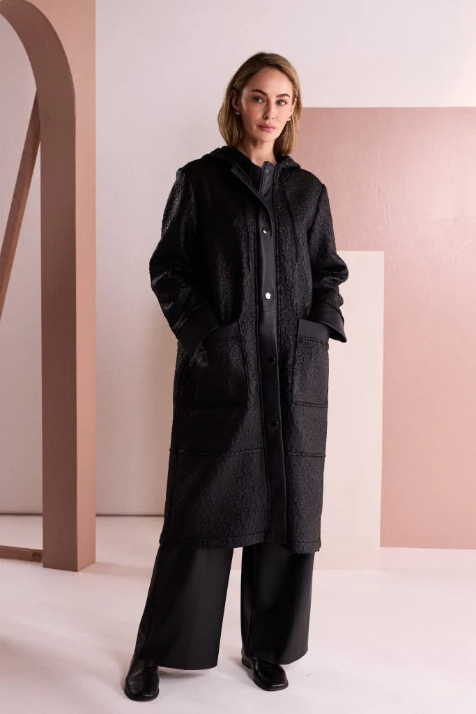 NAW26154 Jacquard Coat