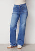 Isay Bologna Wide Pants - Mid Denim