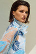 Joseph Ribkoff 251135 Blue Floral Jacket