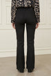 Isay Flare Coated Pant Black
