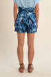 Molly Bracken woven shorts Blue Indigo T2202EP