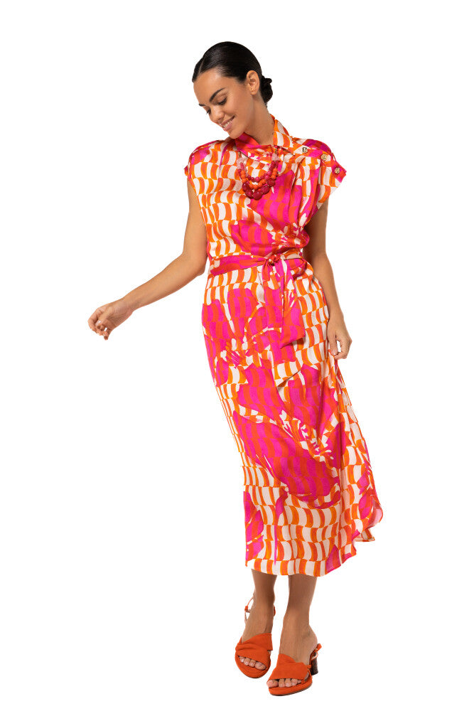Caroline Biss Multicolour Dress 05