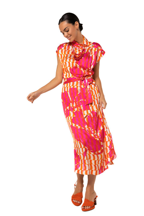 Caroline Biss Multicolour Dress 05