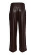 Naya NAW26296 Wide Leg Leatherette Trs