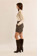 Molly Dark Beige Shorts