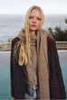 Molly Beige Knit Scarf