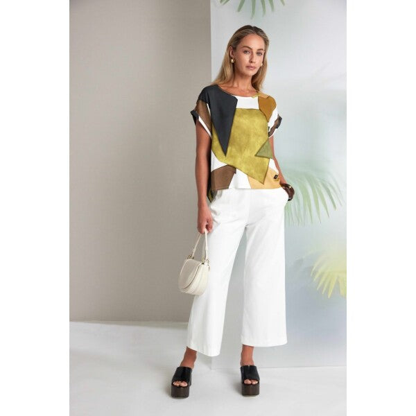 Naya Nas26150 graphic print top