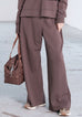 NAW25137 Cocoa Slim  Trouser
