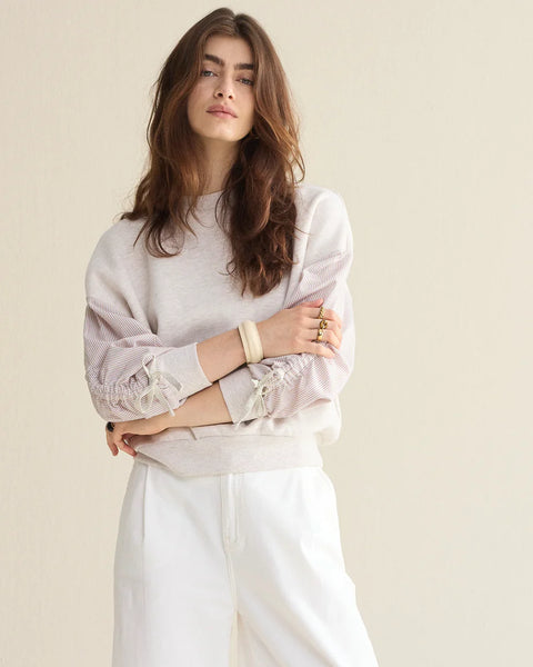 Summum ivory sweatshirt