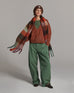 Summum Thyme Green Wide Leg Trs