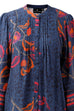 Emily Lovelock T1526 Martha Navy Top
