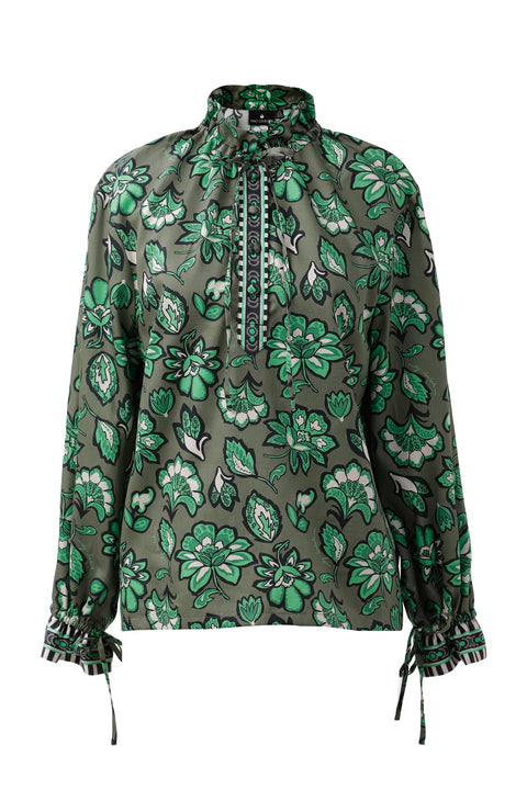 Emily Lovelock T1531 Esther Wild Green Top