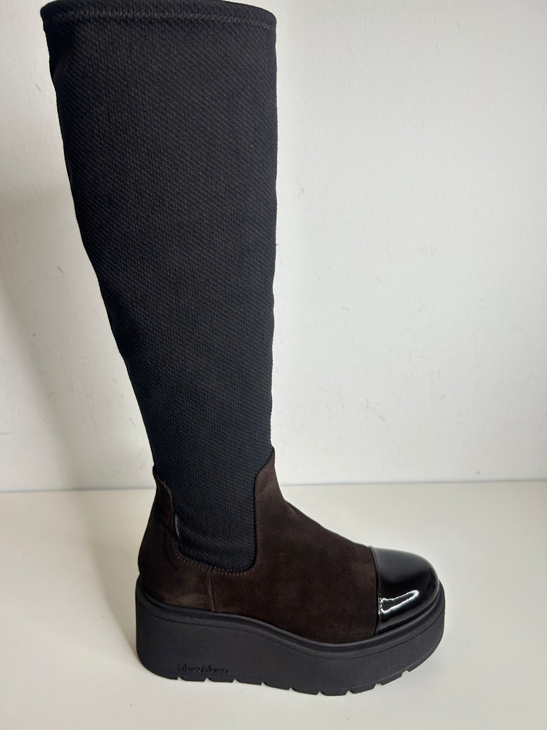 Marco Moreo 261140 Brown Knee High Boot