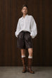 Jane Lushka Sola Brown Bermuda Shorts