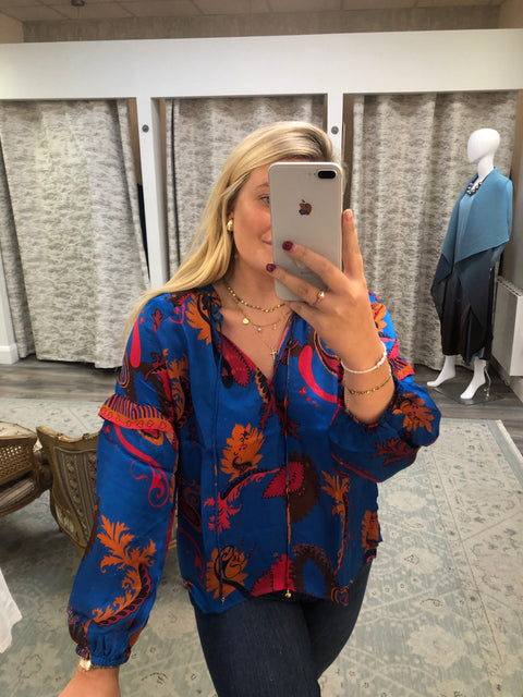 Emily Lovelock T1304NM-05 Tina Blouse