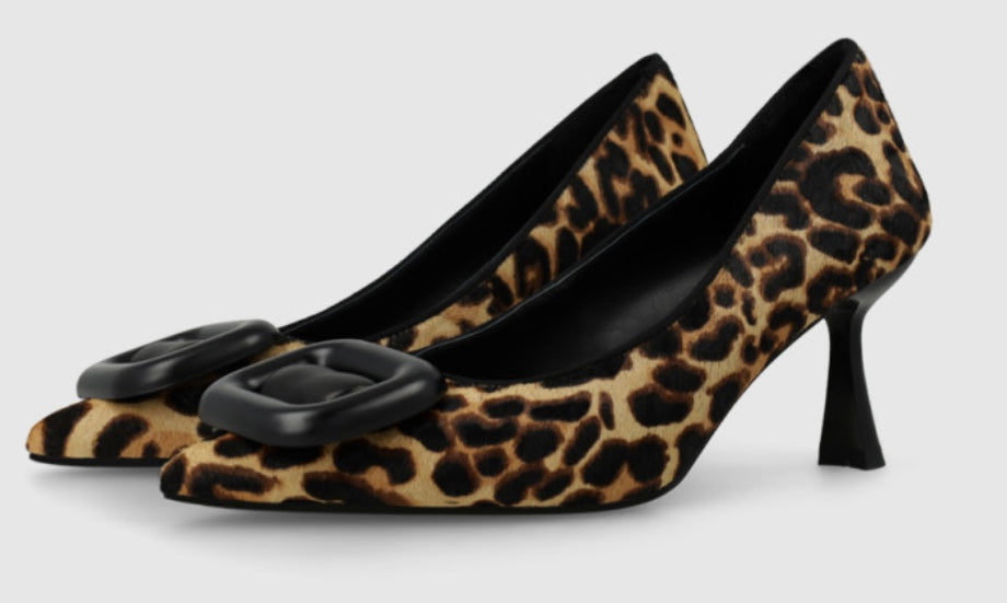 Lodi Pony Leopard Shoe 24204