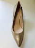 Lodi  gold court shoe 24128