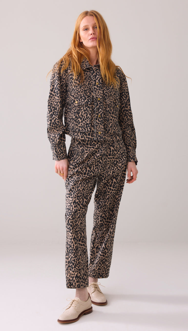 Summum Leopard print jacket