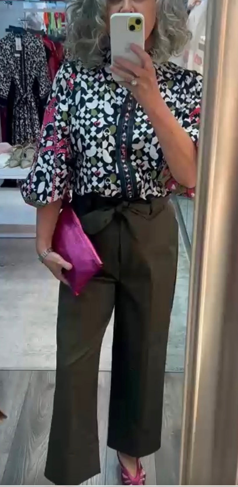 Iblaffetto kaki trouser